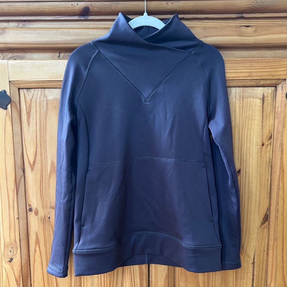 Indygena‎ Women's Small Purple Pullover Mock Neck Sweater
